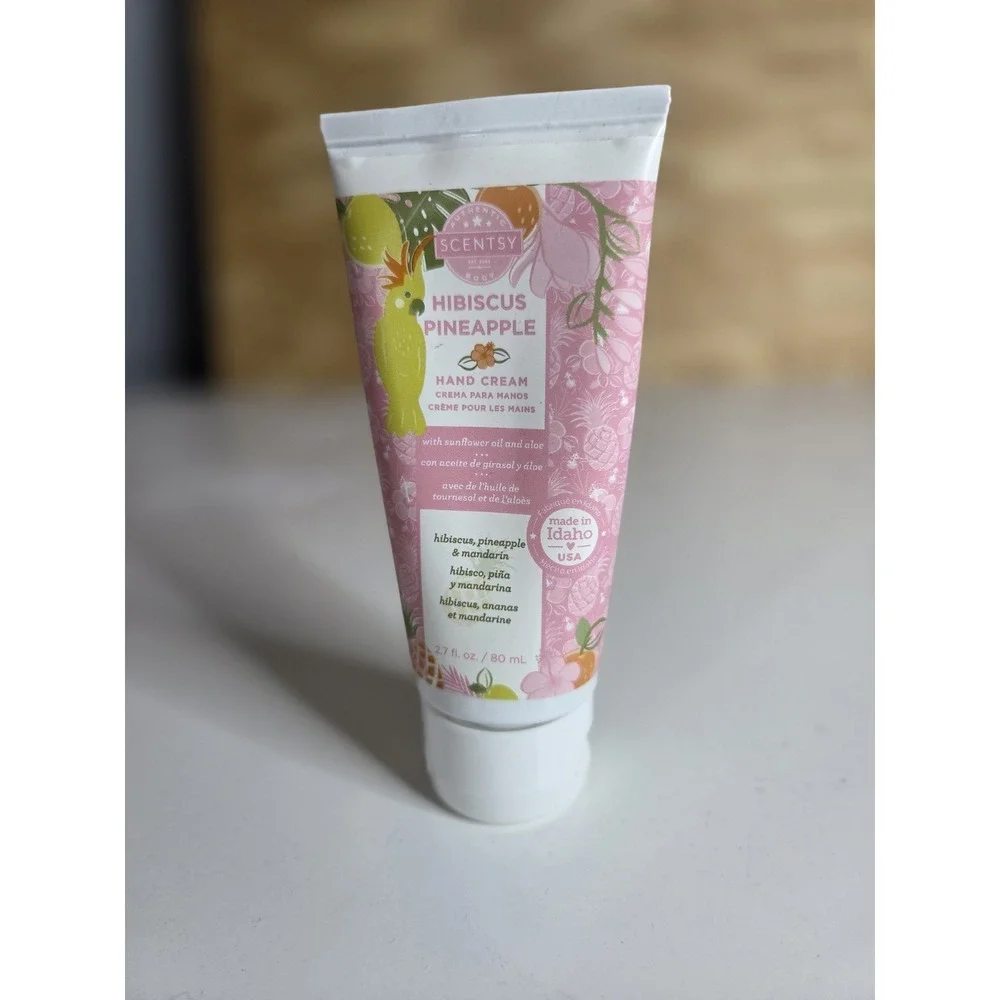 Scentsy Hand Cream - Hibiscus Pineapple - ***BRAND NEW*** 2.7 Fl oz Travel‎